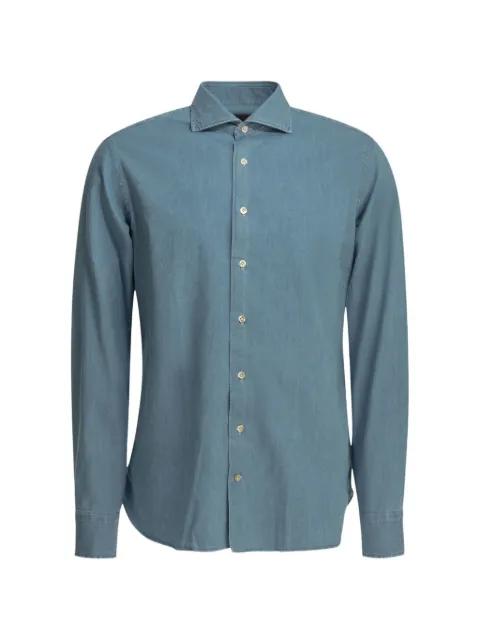 cotton denim shirt by BORRIELLO NAPOLI
