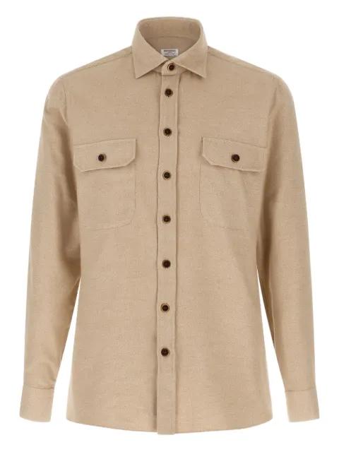 flap-pockets shirt by BORRIELLO NAPOLI