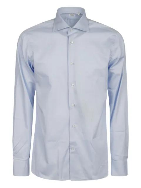 mother-of-pearl button cotton shirt by BORRIELLO NAPOLI