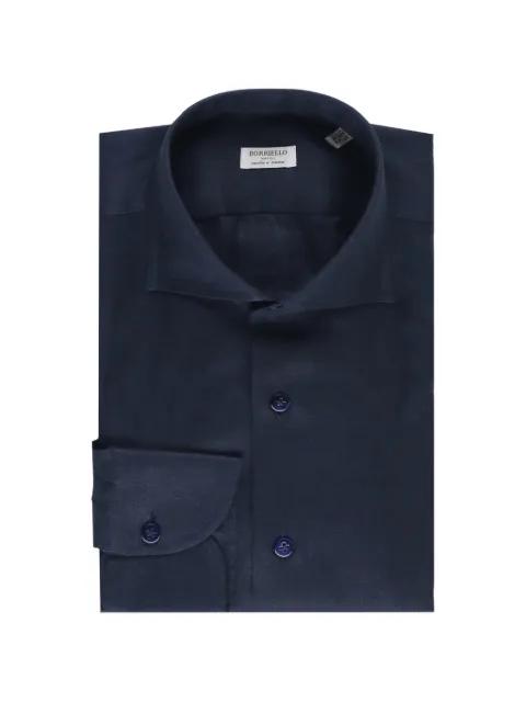 spread-collar button-up shirt by BORRIELLO NAPOLI