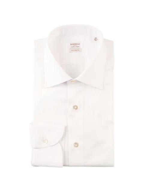 spread-collar long-sleeved shirt by BORRIELLO NAPOLI