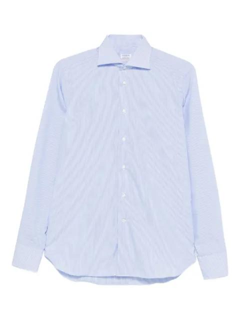 striped cotton shirt by BORRIELLO NAPOLI