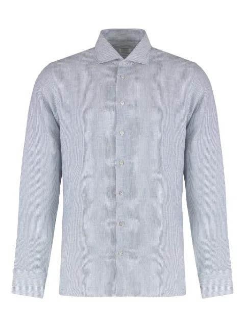 striped long-sleeve shirt by BORRIELLO NAPOLI