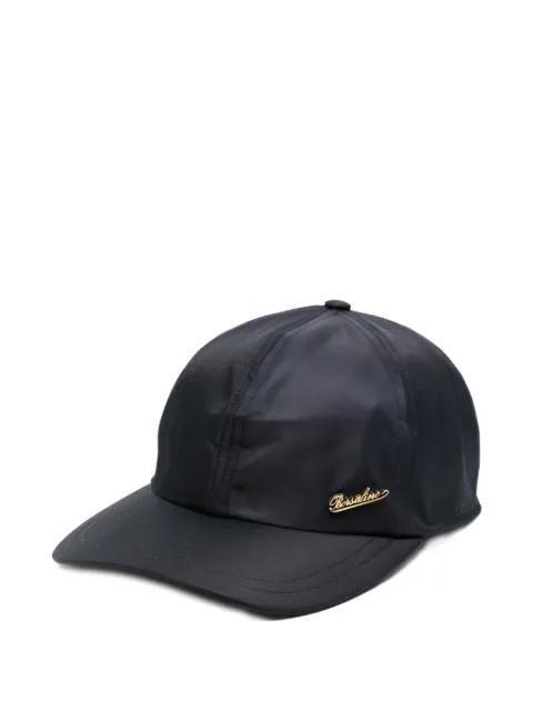 Hiker logo-plaque baseball cap by BORSALINO