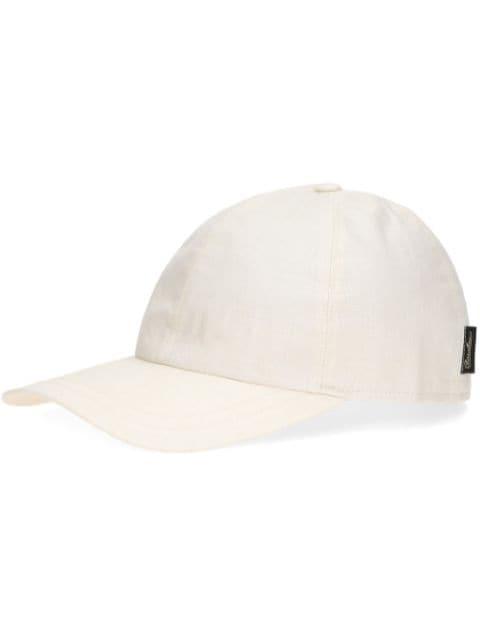 Hiker logo-tag baseball cap by BORSALINO