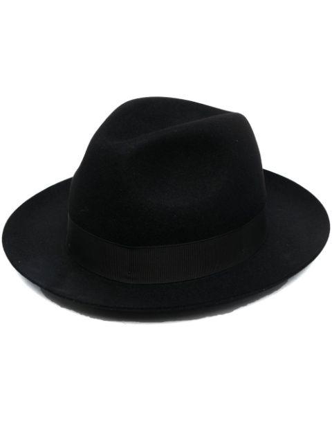 Monica felt fedora hat by BORSALINO