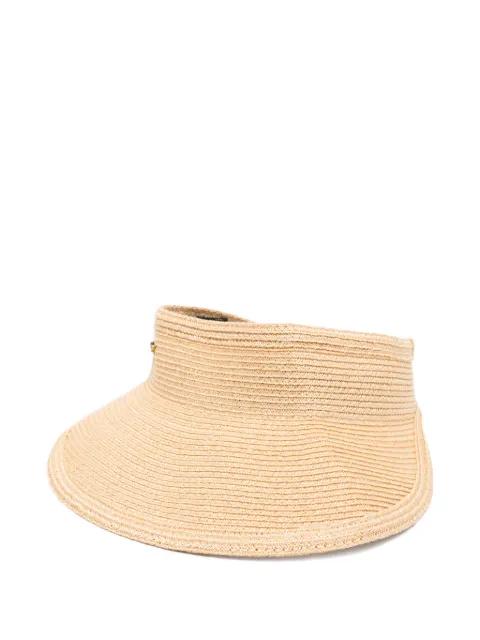 logo-appliqué hat by BORSALINO