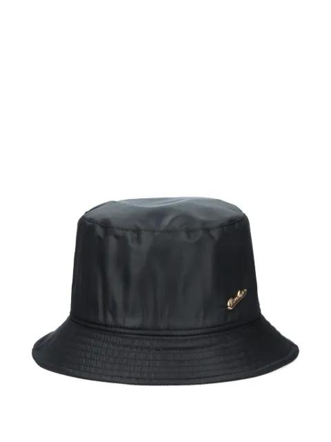 logo-plaque bucket hat by BORSALINO