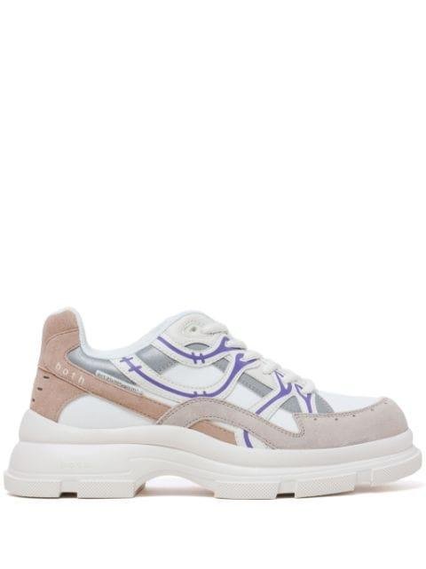 panelled chunky sneakers by BOTH