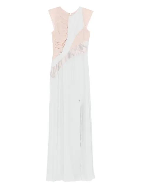 River Flow ruched panelled dress by BOTSI