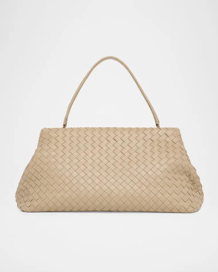 1998 Leather Shoulder Bag by BOTTEGA VENETA