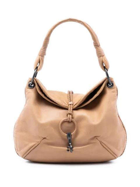 2000-2007 Leather Braided shoulder bag by BOTTEGA VENETA 