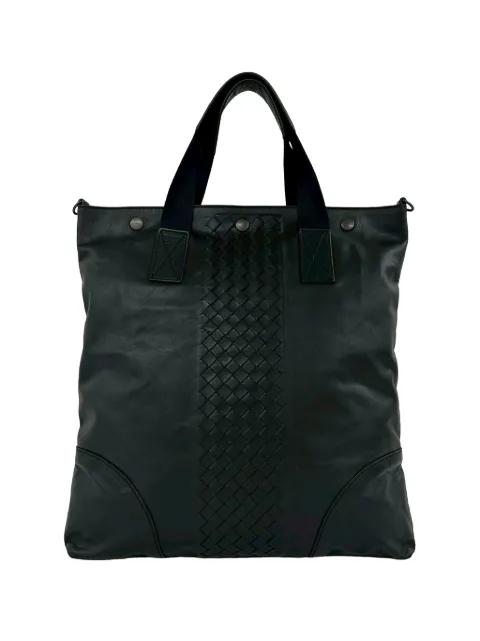2000-2026 Intrecciato Trimmed Nappa Convertible Tote satchel by BOTTEGA VENETA 