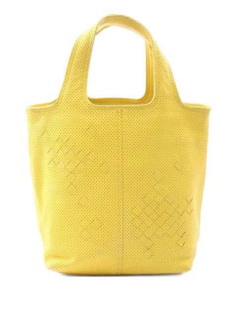 2000s Intrecciato punching tote bag by BOTTEGA VENETA 