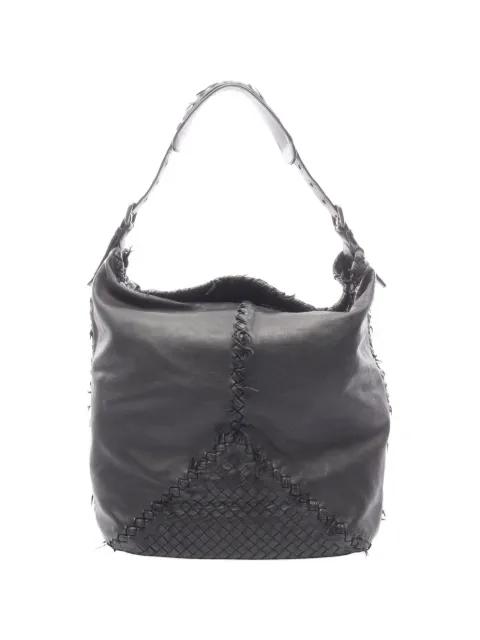 2000s Intrecciato whipstitch shoulder bag by BOTTEGA VENETA 
