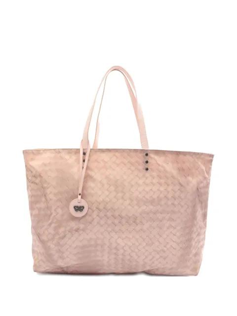 2000's woven leather tote bag by BOTTEGA VENETA 