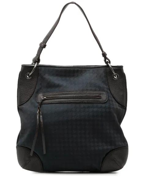 2007-2011 Intrecciato Canvas and Leather hobo bag by BOTTEGA VENETA 