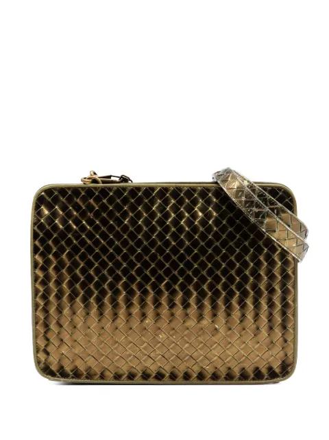 2007 Metallic Nappa Intrecciato shoulder bag by BOTTEGA VENETA 