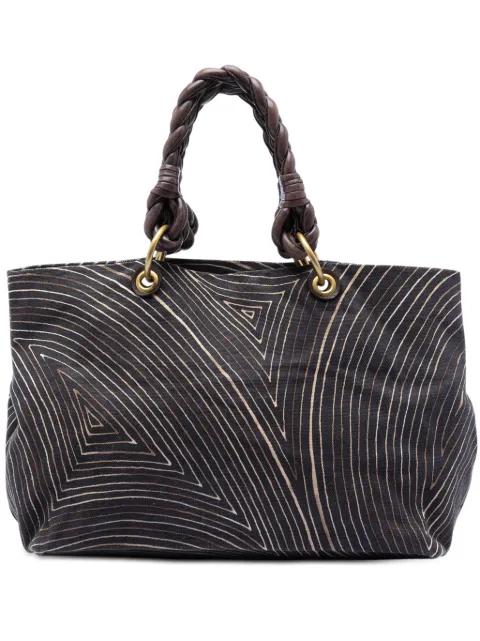 2007 Printed Canvas Cabat tote bag by BOTTEGA VENETA 