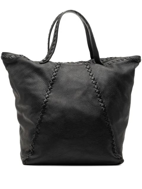2008 Intrecciato Trimmed Cervo tote bag by BOTTEGA VENETA 