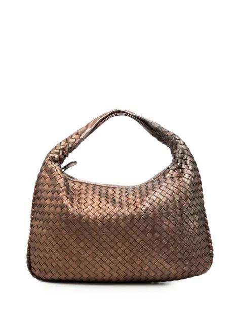 2008 Small Metallic Nappa Intrecciato Veneta hobo bag by BOTTEGA VENETA 
