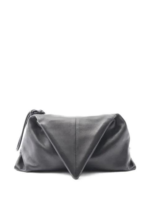 2010s Trine triangle-flap clutch bag by BOTTEGA VENETA 