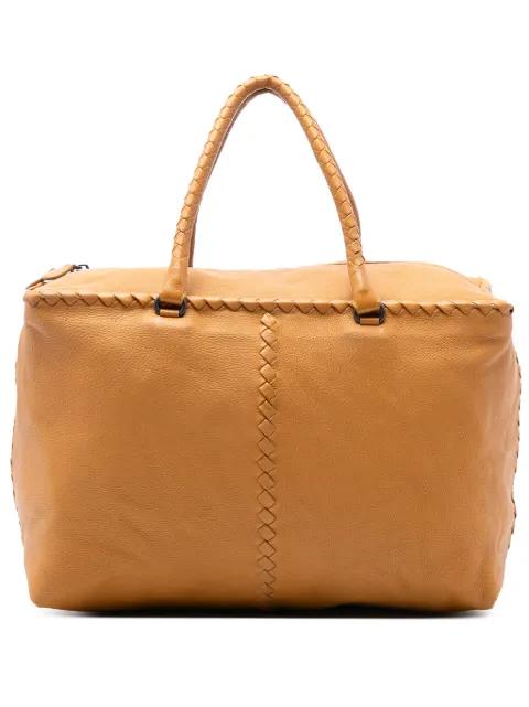2011 Intrecciato Trimmed Cervo tote bag by BOTTEGA VENETA 