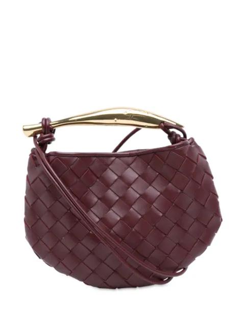 2012-2025 Baby Lambskin Intrecciato Sardine satchel by BOTTEGA VENETA 