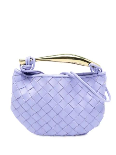 2012-2025 Baby Lambskin Intrecciato Sardine satchel by BOTTEGA VENETA 
