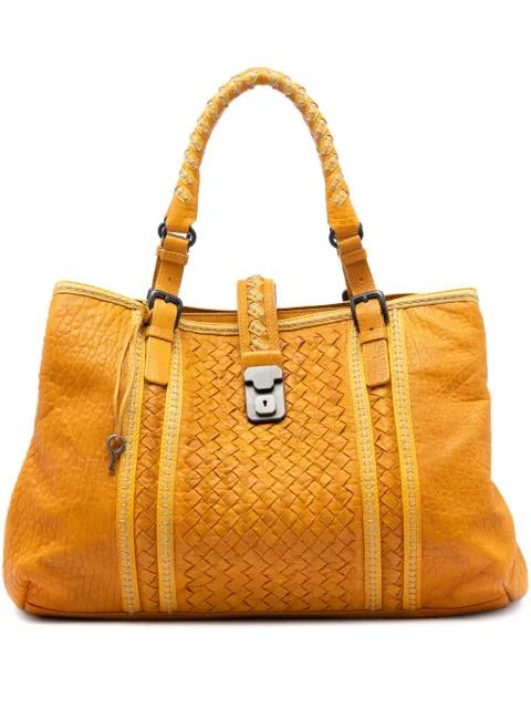 2012-2025 Medium Nappa Intrecciato Punto Mocassino Roma tote bag by BOTTEGA VENETA 
