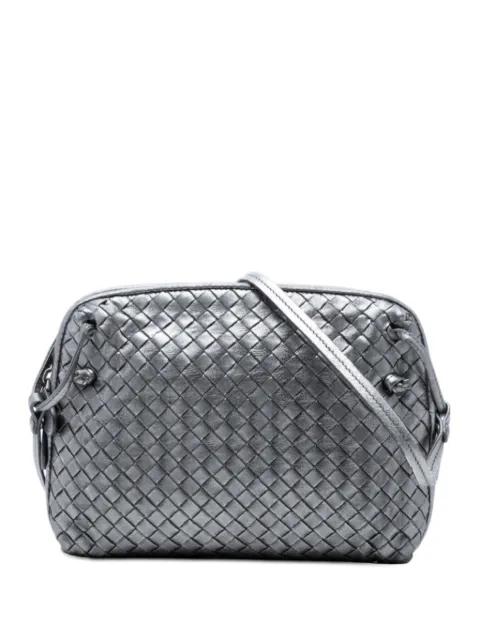 2012-2025 Metallic Nappa Intrecciato Nodini crossbody bag by BOTTEGA VENETA 