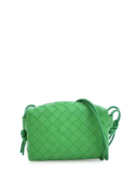 2012-2025 Mini Lambskin Intrecciato Loop Camera Bag crossbody bag by BOTTEGA VENETA 