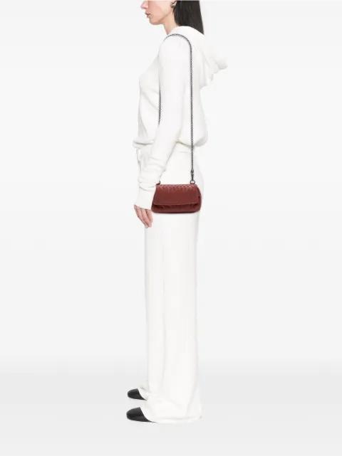 2012-2025 Mini Nappa Intrecciato Expandable Chain Flap crossbody bag by BOTTEGA VENETA 