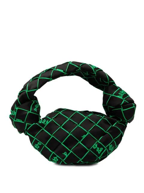 2012-2025 Mini Synthetic Fabric Intrecciato Double Knot Bag handbag by BOTTEGA VENETA 