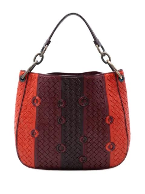 2012-2025 Multicolor Nappa Intrecciato Grommet Loop hobo bag by BOTTEGA VENETA 
