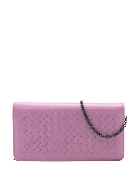 2012-2025 Nappa Intrecciato Continental Wallet on Chain crossbody bag by BOTTEGA VENETA 