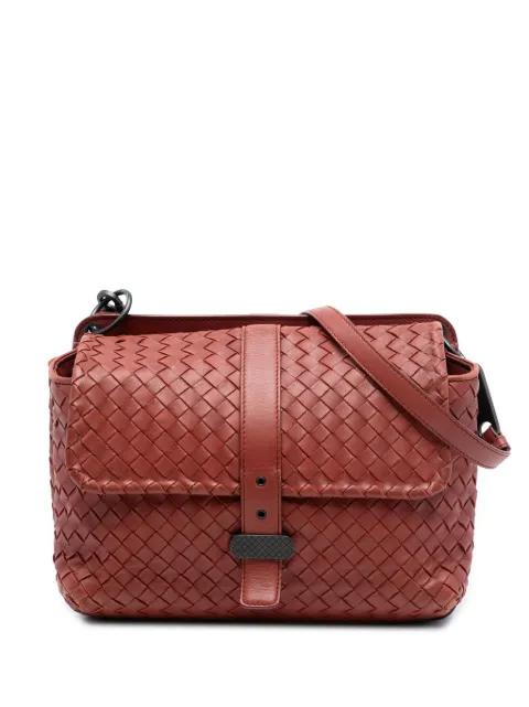 2012-2025 Nappa Intrecciato Double Sided Flap Messenger Bag crossbody bag by BOTTEGA VENETA 2012-2025 Nappa Intrecciato Double Sided Flap Messenger Bag crossbody bag by BOTTEGA VENETA