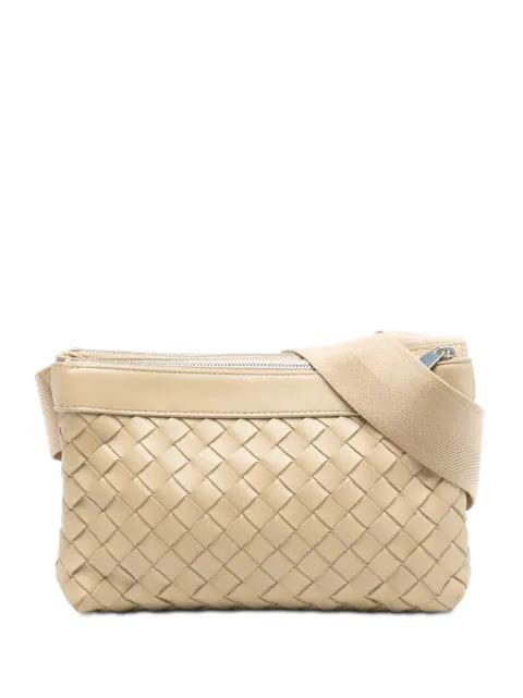 2012-2025 Nappa Intrecciato Double Zip crossbody bag by BOTTEGA VENETA 