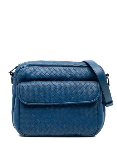 2012-2025 Nappa Intrecciato Front Pocket Messenger Bag crossbody bag by BOTTEGA VENETA 