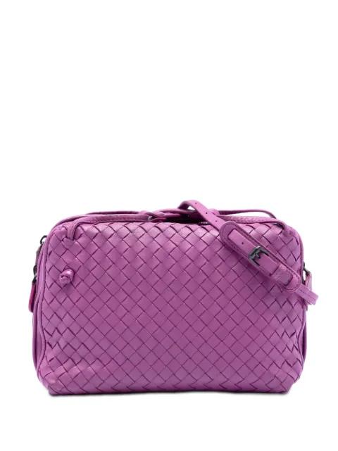 2012-2025 Nappa Intrecciato Nodini Double Zip crossbody bag by BOTTEGA VENETA 