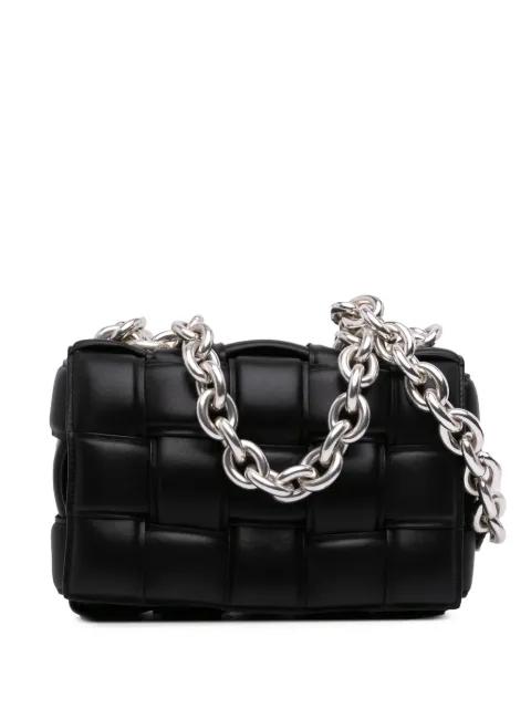 2012-2025 Nappa Intrecciato Padded Chain Cassette satchel by BOTTEGA VENETA 