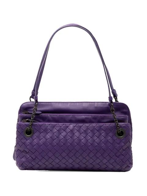 2012-2025 Nappa Intrecciato Triple Zip shoulder bag by BOTTEGA VENETA 