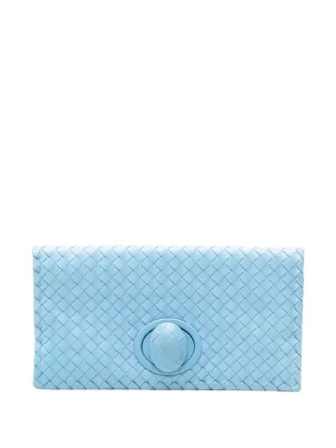 2012-2025 Nappa Intrecciato Turn Lock clutch bag by BOTTEGA VENETA 