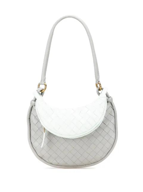 2012-2025 Small Bicolor Lambskin Intrecciato Gemelli Bag hobo bag by BOTTEGA VENETA 