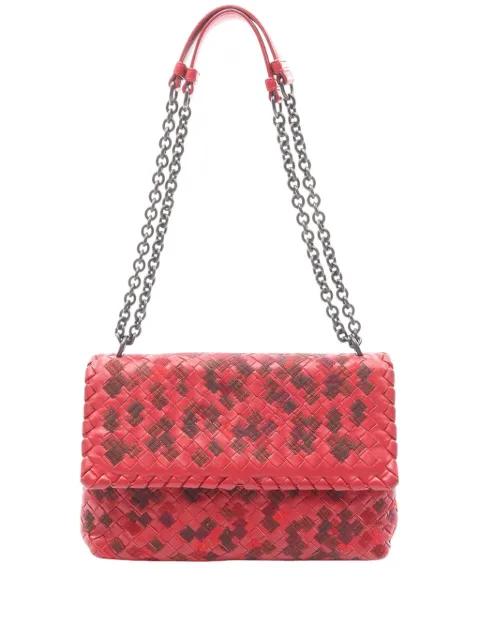 2012-2025 Small Nappa Intrecciato Embroidered Olimpia shoulder bag by BOTTEGA VENETA 2012-2025 Small Nappa Intrecciato Embroidered Olimpia shoulder bag by BOTTEGA VENETA