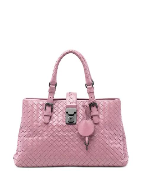 2012-2025 Small Nappa Intrecciato Roma satchel by BOTTEGA VENETA 