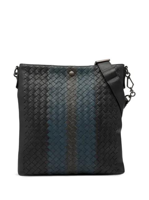 2012-2025 Tricolor Leather Intrecciato crossbody bag by BOTTEGA VENETA 