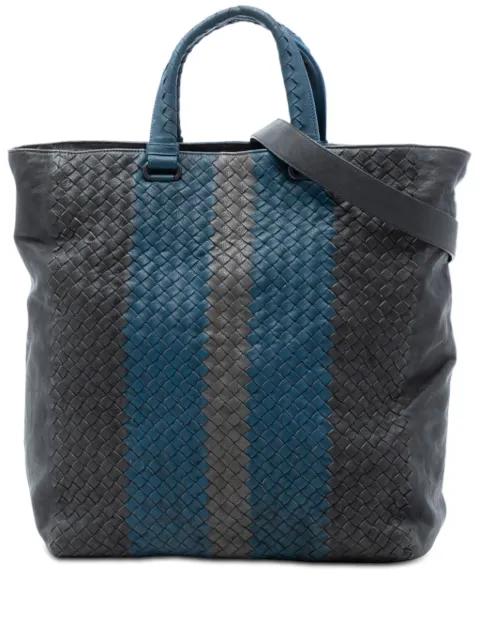 2012-2025 Tricolor Nappa Intrecciato Convertible Tote satchel by BOTTEGA VENETA 