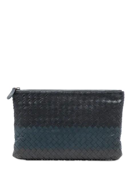 2012-2025 Tricolor Nappa Intrecciato clutch bag by BOTTEGA VENETA 2012-2025 Tricolor Nappa Intrecciato clutch bag by BOTTEGA VENETA