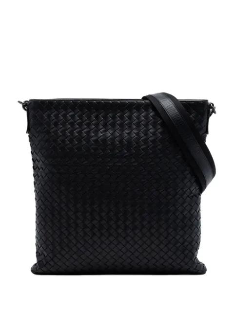 2012-2026 Intrecciato Nappa Flat Messenger Bag crossbody bag by BOTTEGA VENETA 